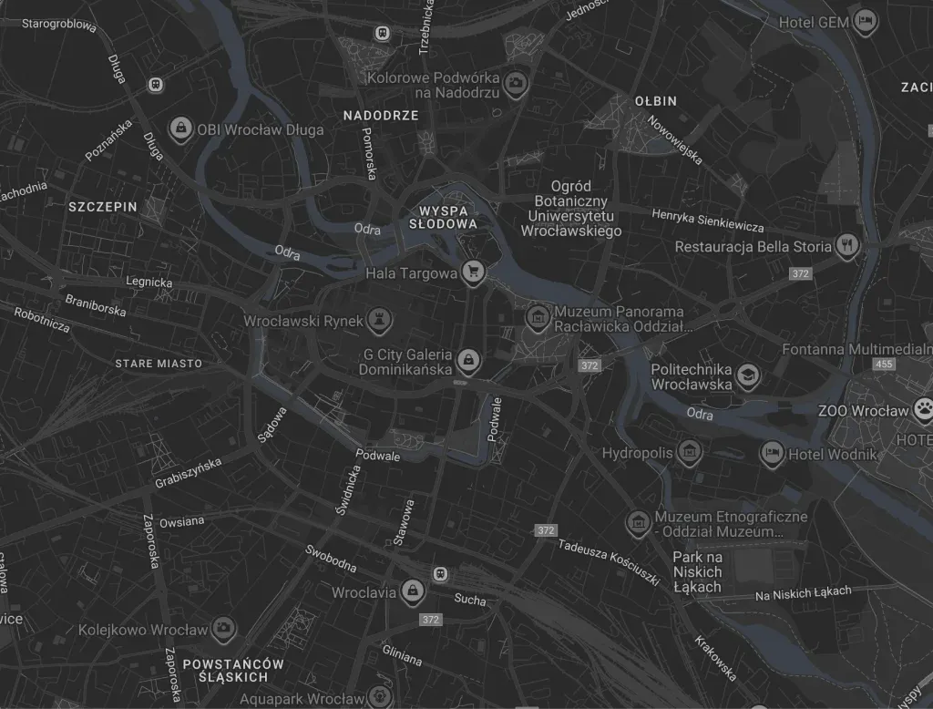 Mapa — Jumplab Wrocław
